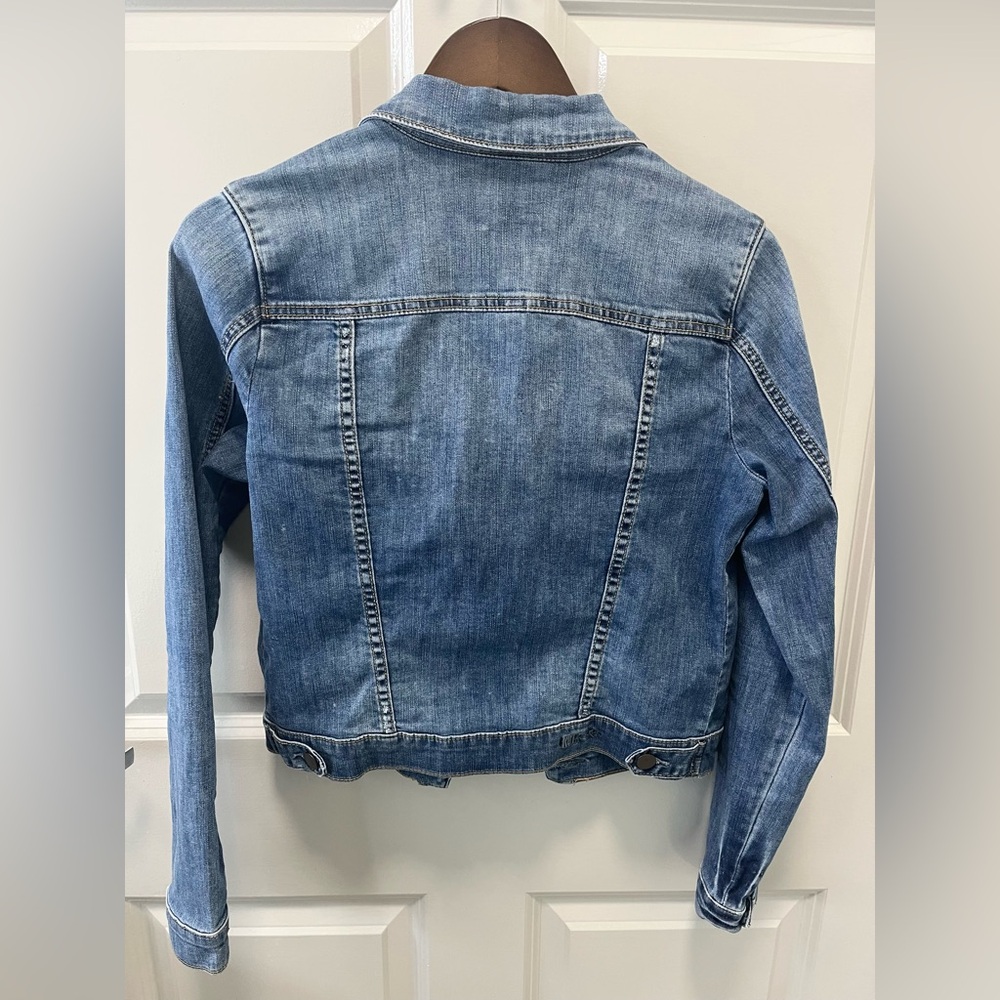 Kut From The Kloth Women's Denim Jean Jacket Y2K Small - Picture 3 of 6